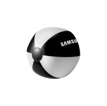 Dětský míč Samsung nafukovací míč o průměru 35cm černo-bílá černobílá