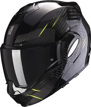 Helma na motorku Scorpion Exo Tech Pulse černá/žlutá XS