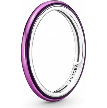 Prsten PANDORA ME prsten s fialovou glazurou 199655C01-56