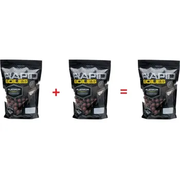 Návnadová surovina MIVARDI - Akce 2+1 Rapid Boilies Platinum B17 20 mm 950 g