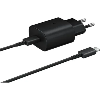 Originální USB-C (USB type-C) rychlonabíječka Samsung EP-T1510EBE + EP-DA705BBE černá 15W