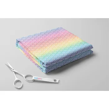 Softshell zimní, Japonské vlnky Barva: Duhová