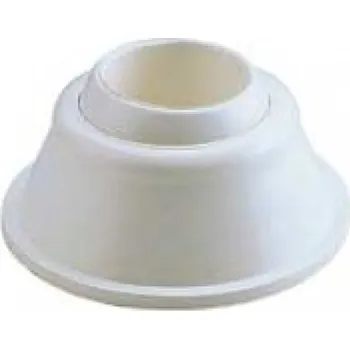 Pooltechnika Zakončení madla z bílého PVC, cena za 1 kus