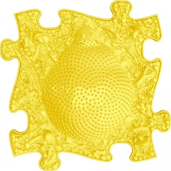 Muffik - ortopedická podlaha Ježek tvrdý Žlutá MFK-004-2-1-06