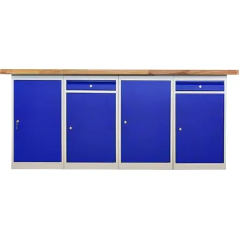 Dílenský stůl Enprag Dílenský stůl CE20_D1PD1P - 2x dveře + 2x zásuvka + dveře