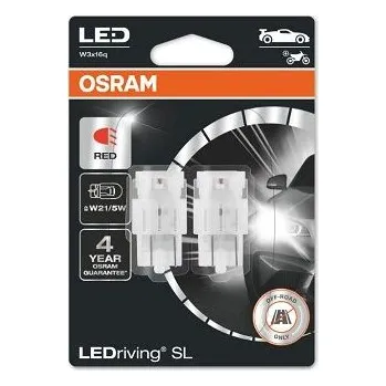 Autožárovka LED žárovka OSRAM 7515DRP-02B LEDriving SL W21/5W červená