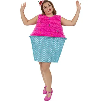 Karnevalový kostým Funiglobal - Kostým cupcake extra velký - XL
