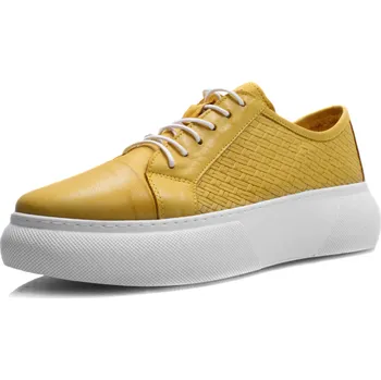 Chlapecké sandály DÁMSKÉ POLOBOTKY WILD 0311980301566B01 žLUTÁ Barva: ŽLUTÁ, Velikost: 39