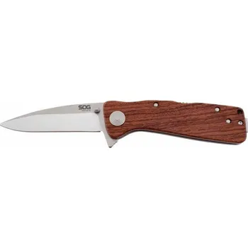 lovecký nůž Sog Twitch II XL Wood Handle