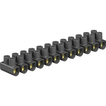 OBO Bettermann 2056089 řadová lustrová svorka Pro kabel o rozměru: 4-4 mm² Tuhost (příčný řez): 4-4 mm² Pólů: 12 10 ks č