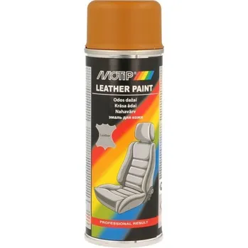 Motip 04237 Barva na kůži a koženku světle hnědá Spray 200 ml, 004237