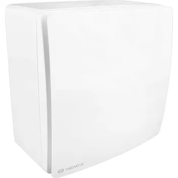 Domácí ventilátor Vents VN-1D 80 H Ventilátor do koupelny se zpětnou klapkou, čidlem vlhkosti a vyšším tlakem Ø 80 mm, horizontální