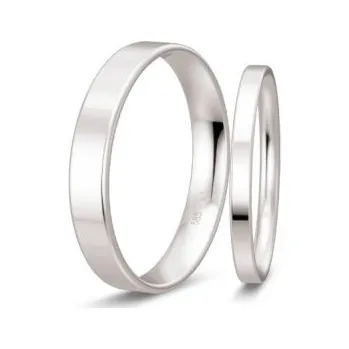 Prsten BREUNING zlaté snubní prsteny BR48/50101WG