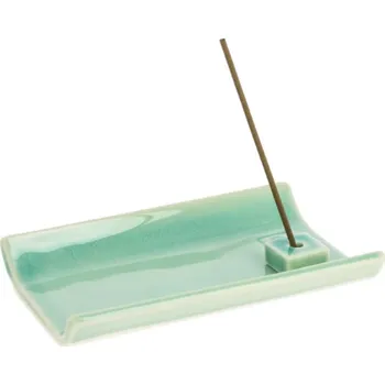 Vonná tyčinka Stojánek na vonné tyčinky Yukari světle zelená