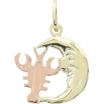 Přívěsek Zlatý přívěsek znamení zvěrokruhu 30.10.016 RAK-7