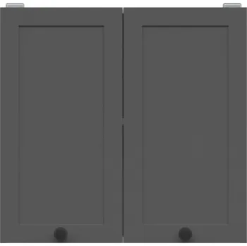 Kuchyňská skříňka Junona Line Ramka skříňka G2D/80/57, bílá/grafit