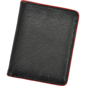 Pánská kožená peněženka Pierre Cardin TILAK05 TUMBLE 326 černá / červená