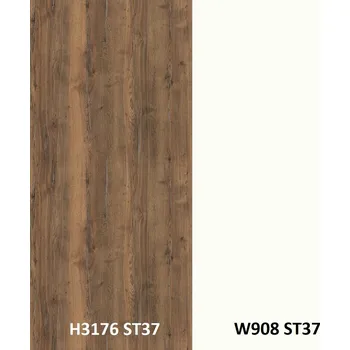 Kuchyňská pracovní deska Zástěna H3176 ST37/W908 ST37 4100/640/9,2 (Zástěna H3176 ST37/W908 ST37 4100/640/9,2)