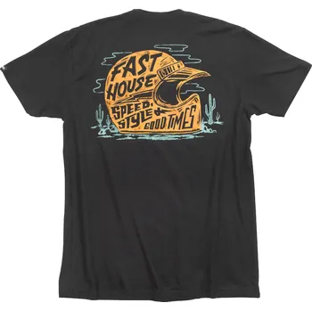 Fasthouse Dust Devil Tee Black Velikost: XXL