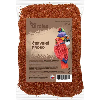 Pro ptáka Birdies proso červené 1kg