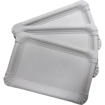 Jednorázové nádobí Papírové tácky 24 x 34 cm (č. 7), 100 ks