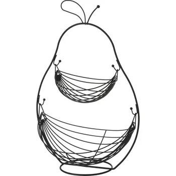 Úložný box Dvoupatrový košík na ovoce Casa Selección Metalo ID_1327790