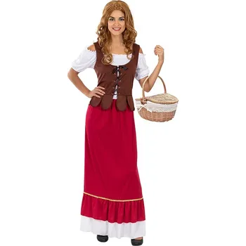 Funiglobal - Klasický kostým středověký rytíř pro ženy - XL