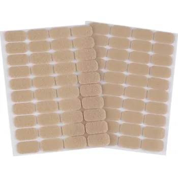 Zip Suchý zip, samolep. obdélník, BÉŽOVÉ, 8,5 x 11 cm, 20 párů /bal.