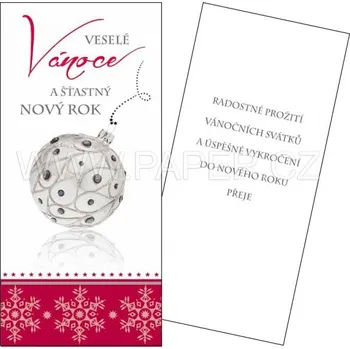 PAPER DESIGN WB1BN 0336 Novoročenka se zlacením