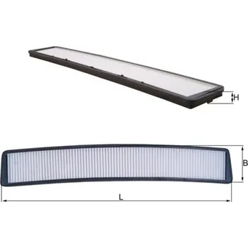 Ventilátor topení a klimatizace Filtr, vzduch v interiéru KNECHT LA 102