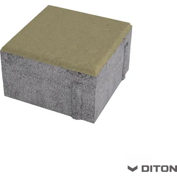 Venkovní dlažba Zámková dlažba KOSTKA 10x10x6cm-písková