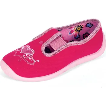 Dívčí bačkory NAZO PPHU Domácí obuv, papučky-přezůvky 004AC Velikost: 33