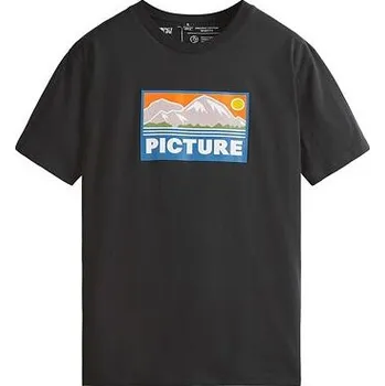 Pánské tílko triko PICTURE Payne S/S BLACK velikost oblečení L