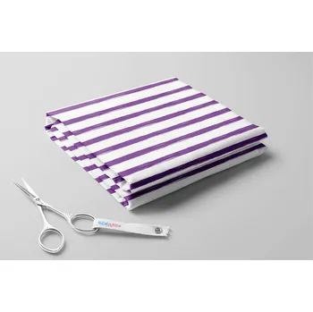 Dámské oblečení Lycra exclusive, Vodorovné pruhy široké Barva: Fialová