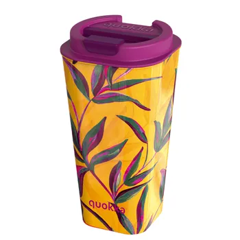 Termohrnek Quokka, Termohrnek s dvojitou stěnou Flux Sun Garden, 450 ml