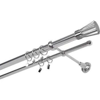 Garnýž Garnýž kovová 180 cm dvouřadá - dvojitá 25 Walchar Nerez