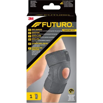 3M Futuro Comfort Fit 04039 kolenní bandáž šedá uni