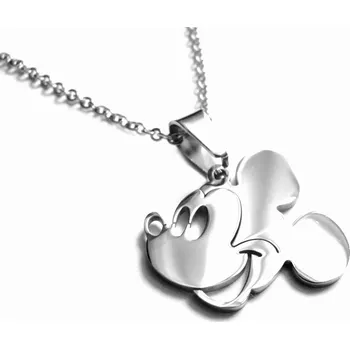 Náhrdelník Steel Jewelry Náhrdelník Mickey mouse z chirurgické oceli NH171008 dárkové balení zdarma