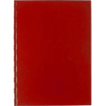 Archivační box Desky Sporo - kapsy spodní / červená