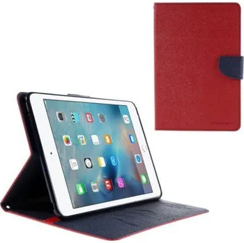 Pouzdro na tablet Goos PU kožené zapínací pouzdro na iPad mini 4 - červené