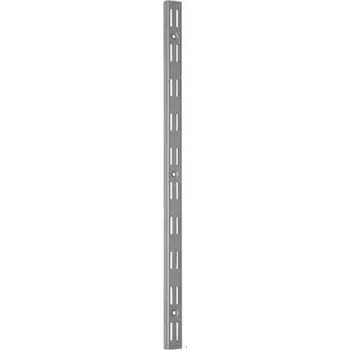 Nábytkové kování Lišta dvojitá 2000mm BÍ WLD2000b