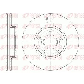 Brzdový kotouč Brzdový kotouč REMSA 6842.10