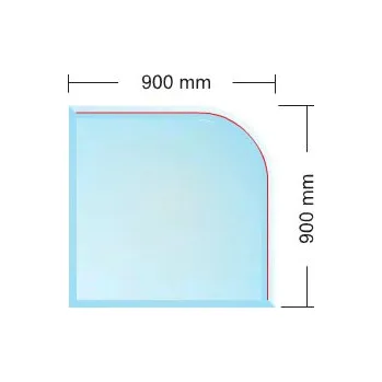 Sklo pod kamna PARIS 6 mm