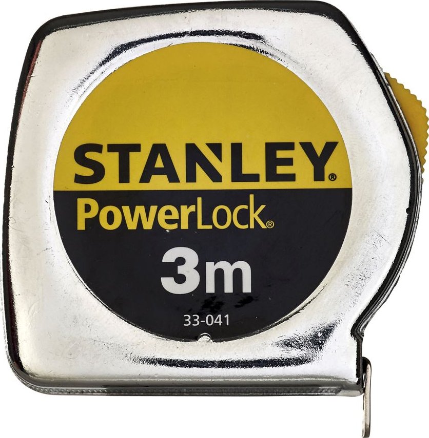 Stanley Mesure Powerlock métal 3 m x 12,7 mm