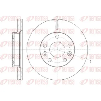 Brzdový kotouč Brzdový kotouč REMSA 61478.10