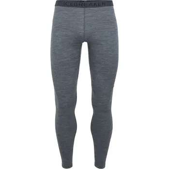 Pánské termo spodky pánské merino spodky ICEBREAKER Mens 200 Oasis Leggings, Gritstone HTHR velikost: M