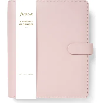 Diář Filofax Saffiano A5 týdenní 2024 růžový