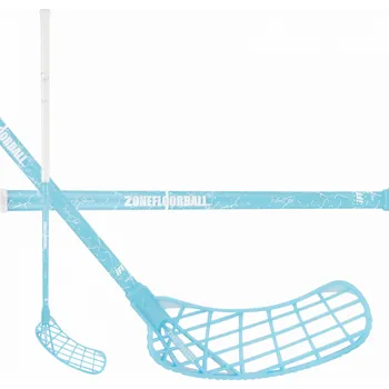 Florbalová hůl Zone Harder Air Iceshaft 29 Ice blue vel. 92cm (=102cm) pravá kulatá (pravá ruka dole)