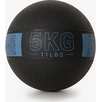 DOMYOS Medicinbal 5 kg 5kg MODRÁ|ČERNÁ