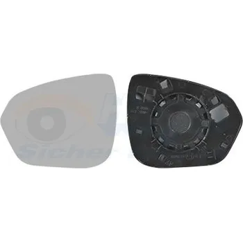 Autosklo Sklo do zrcátka, vnější zrcátko VAN WEZEL 1557831